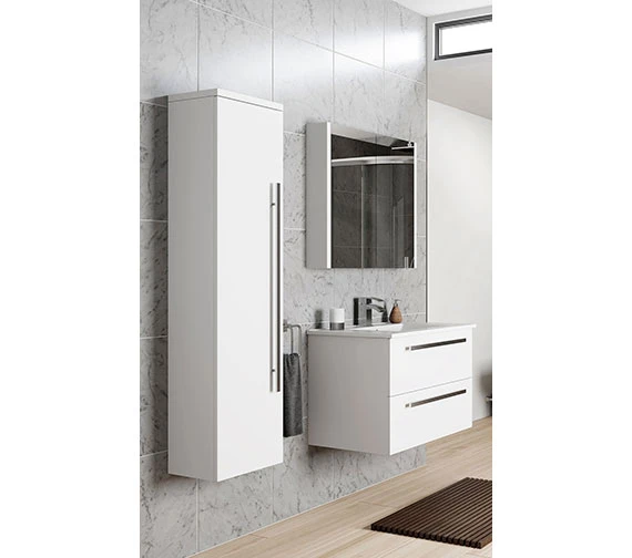 Kartell K-Vit Purity 350 X 1400mm Wall Mounted Tall Unit 3 Kartell K-Vit Purity 350 X 1400mm Wall Mounted Tall Unit