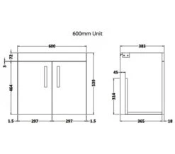 Nuie Athena Wall Hung 2 Door Vanity Unit With Worktop Or Basin 15 Nuie Athena Wall Hung 2 Door Vanity Unit With Worktop Or Basin -Burlington Shop M700 2023 1 20 6 32 11 592
