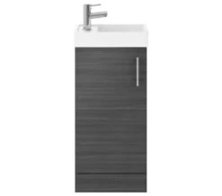 Nuie Vault 405 X 861mm Single Door Floor Standing Compact Unit And Basin -Burlington Shop M700 2023 3 27 13 40 57 956