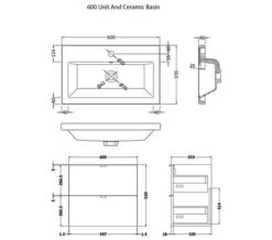 Hudson Reed Fusion Wall Hung Full Depth 2 Drawer Vanity Unit And Basin -Burlington Shop M700 2023 3 29 12 26 30 544