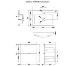 Hudson Reed Fusion Wall Hung Full Depth 2 Drawer Vanity Unit And Basin -Burlington Shop M700 2023 3 29 12 26 54 160
