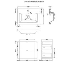 Hudson Reed Fusion Wall Hung Full Depth 2 Drawer Vanity Unit And Basin -Burlington Shop M700 2023 3 29 12 27 12 241