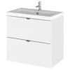 Hudson Reed Fusion Wall Hung Full Depth 2 Drawer Vanity Unit And Basin -Burlington Shop M700 2023 3 30 6 5 1 93