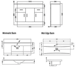 Nuie Eden Floor-Standing 3 Door And 2 Drawer White Cabinet With Basin 14 Nuie Eden Floor-Standing 3 Door And 2 Drawer White Cabinet With Basin -Burlington Shop M700 2023 4 3 11 41 44 353