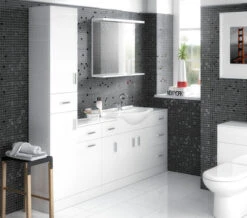 Nuie Mayford 350mm Wide Floor Standing White Tallboy Unit 15 Nuie Mayford 350mm Wide Floor Standing White Tallboy Unit -Burlington Shop M700 2023 5 20 9 28 4 844