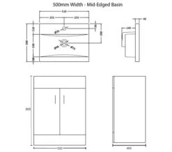 Nuie Eden 800mm High Floor Standing Gloss White Two Door Cabinet And Basin -Burlington Shop M700 2023 5 23 8 40 52 884
