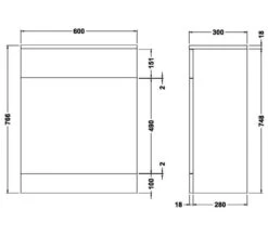 Nuie Mayford 766mm High Back-To-Wall WC Furniture Unit White 15 Nuie Mayford 766mm High Back-To-Wall WC Furniture Unit White -Burlington Shop M700 2023 5 24 10 20 8 280