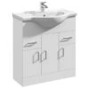 Nuie Mayford Gloss White 3 Door And 2 Drawer Vanity Unit And Basin -Burlington Shop M700 2023 5 24 12 45 59 431