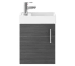 Nuie Vault 400mm Wide Single Door Wall Hung Unit And Basin -Burlington Shop M700 2023 5 25 9 33 27 962