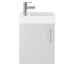 Nuie Vault 400mm Wide Single Door Wall Hung Unit And Basin -Burlington Shop M700 2023 5 25 9 34 15 430