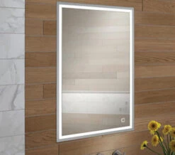 HIB Vanquish 50 LED Demisting Recessed Mirror Cabinet 530 X 730mm