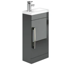 Essential Nevada Single Door Vanity Unit And Basin - 400mm Width 9 Essential Nevada Single Door Vanity Unit And Basin - 400mm Width -Burlington Shop M700 2023 6 26 8 33 12 350
