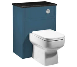 Roper Rhodes Hampton 600 X 359mm Back To Wall WC Unit -Burlington Shop QS V4175 Derwent20Blue M